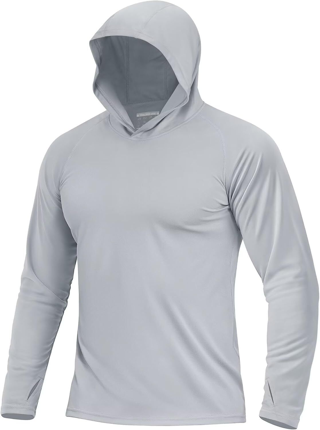 Men's UPF 50+ Sun Protection Hoodie Lightweight Long Sleeve Fishing Hiking Shirt - Picture 118 of 127