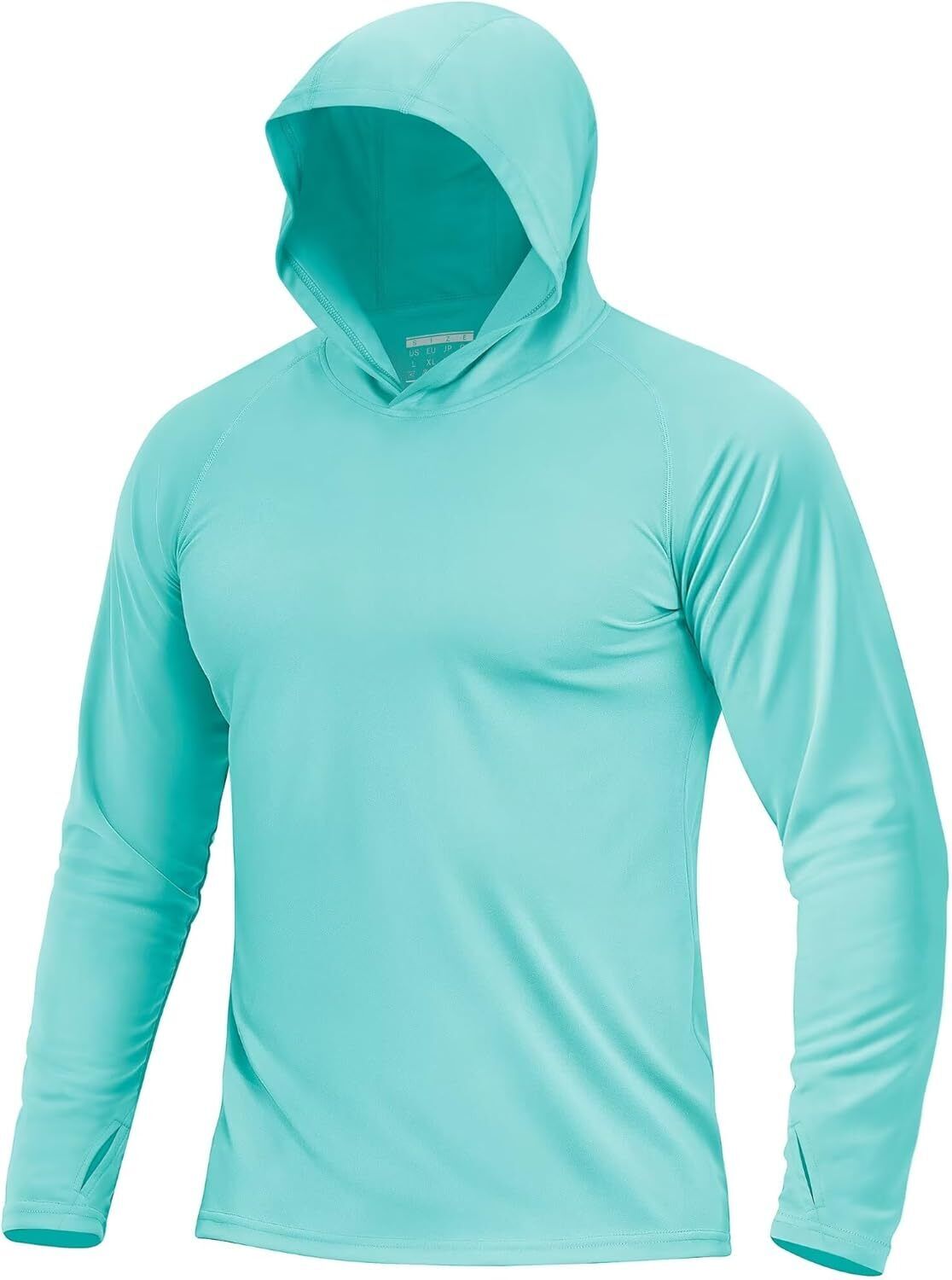 Men's UPF 50+ Sun Protection Hoodie Lightweight Long Sleeve Fishing Hiking Shirt - Picture 123 of 127
