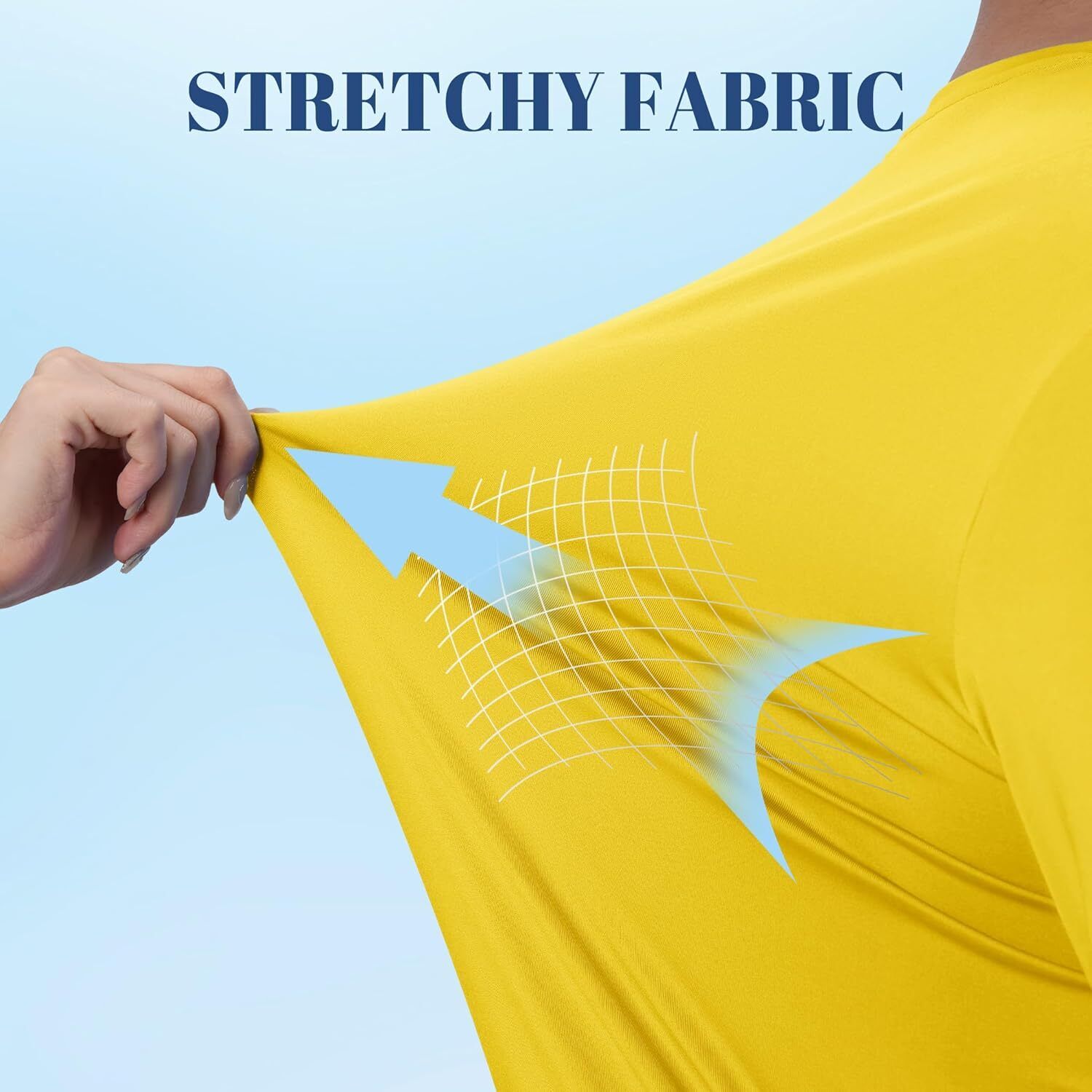 Mens Sun Shirt UPF 50+ UV Protection Lightweight Rash Guard Swim Shirt Quick Dry - Picture 148 of 199