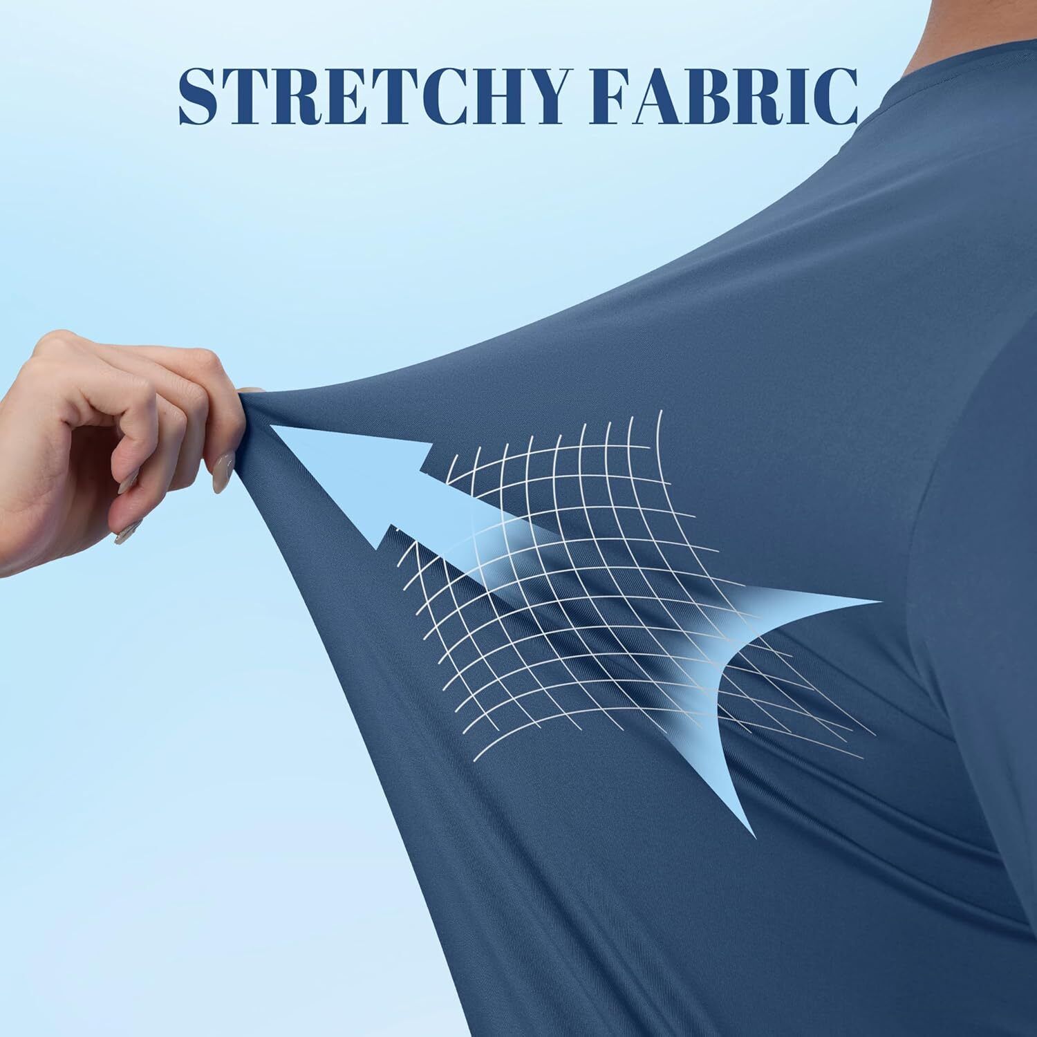 Mens Sun Shirt UPF 50+ UV Protection Lightweight Rash Guard Swim Shirt Quick Dry - Picture 162 of 199