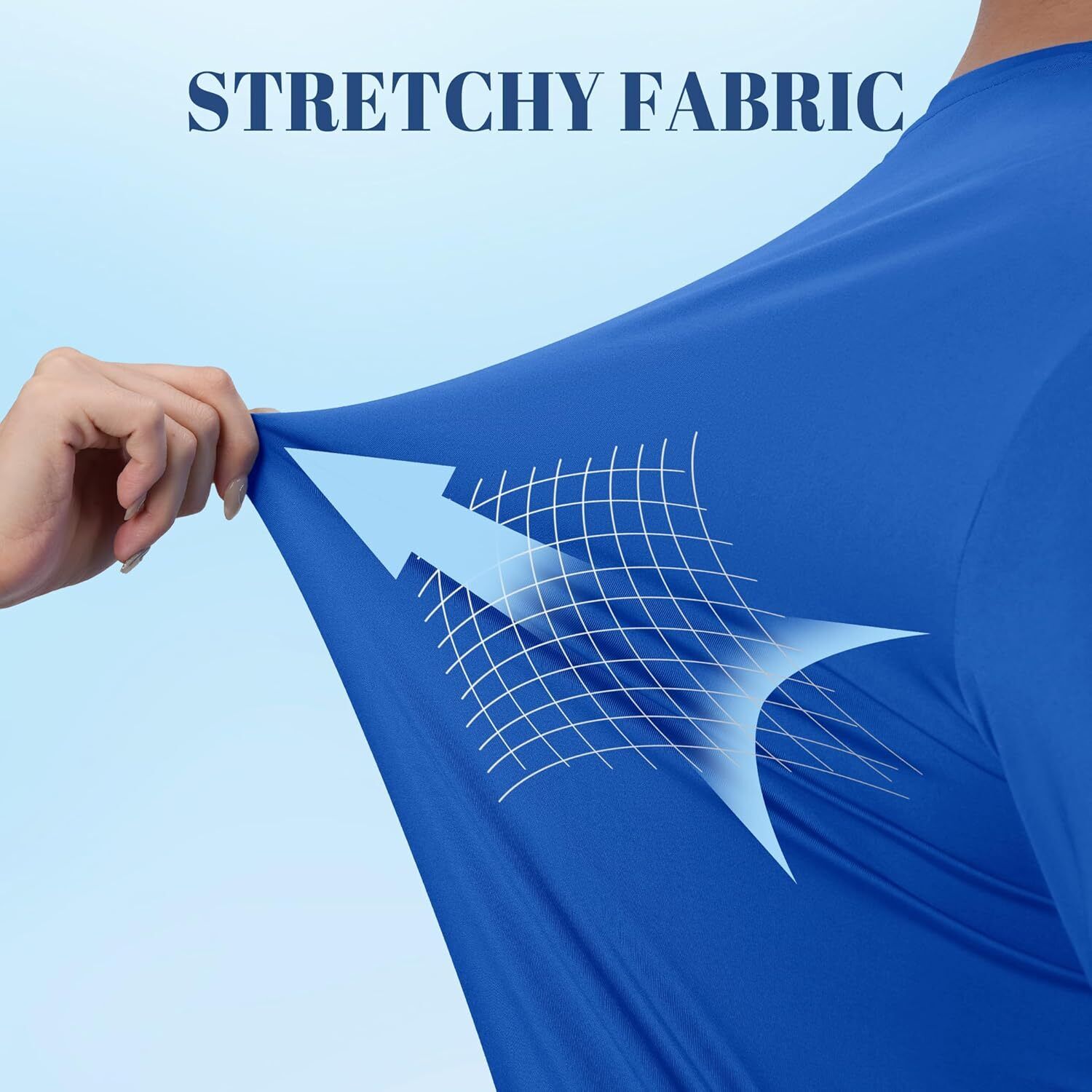 Mens Sun Shirt UPF 50+ UV Protection Lightweight Rash Guard Swim Shirt Quick Dry - Picture 176 of 199