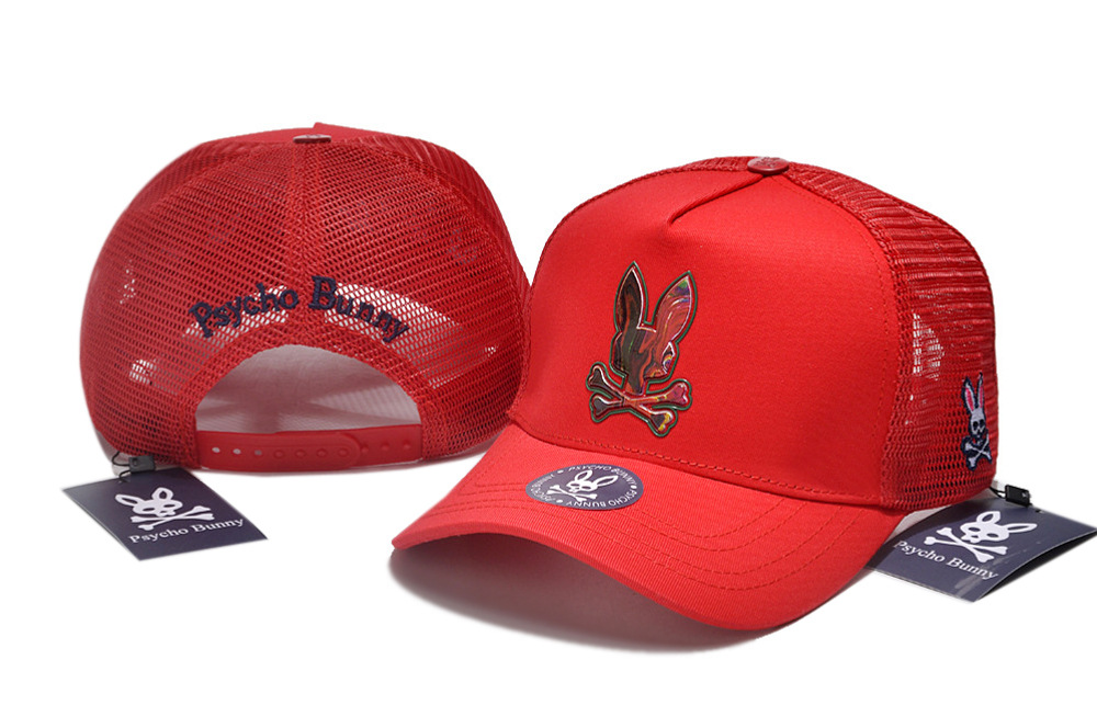 Psycho Bunny Herren Damen Totenkopf Kaninchen Trucker Snapback Mütze Baseball Sonnenkappe - Bild 43 von 62