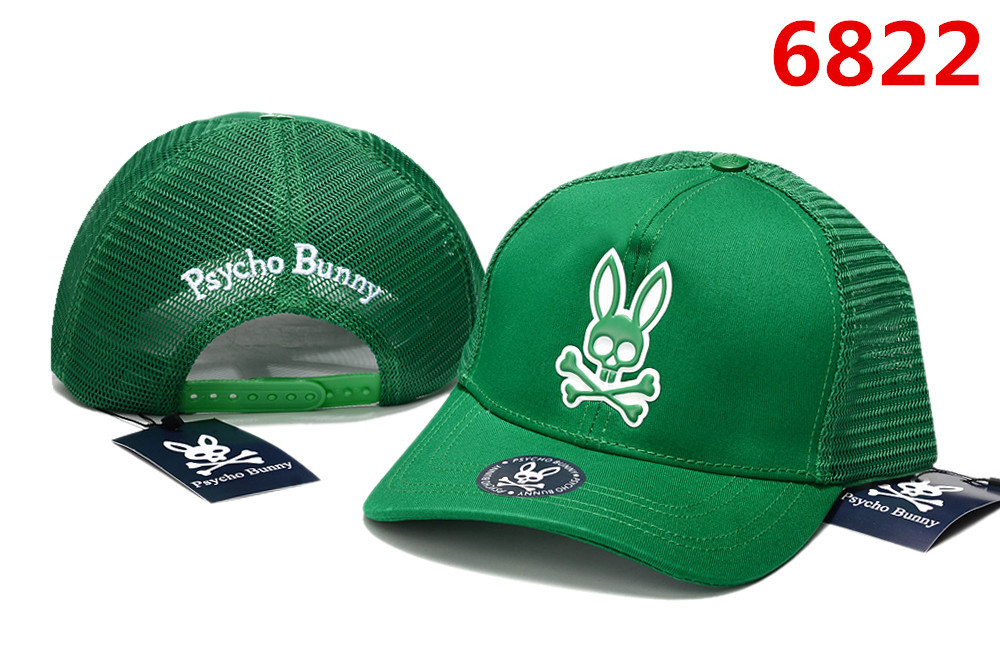 Psycho Bunny Herren Damen Totenkopf Kaninchen Trucker Snapback Mütze Baseball Sonnenkappe - Bild 56 von 62