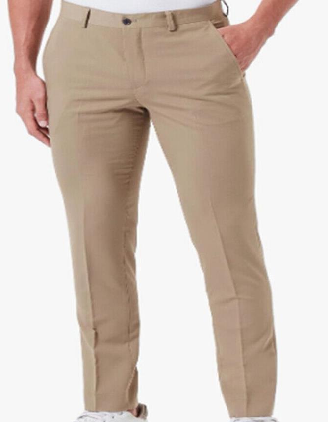 Herren Anzughose Freizeit Slim Solide Hose Business Büro Lange Anzughose - Bild 13 von 16