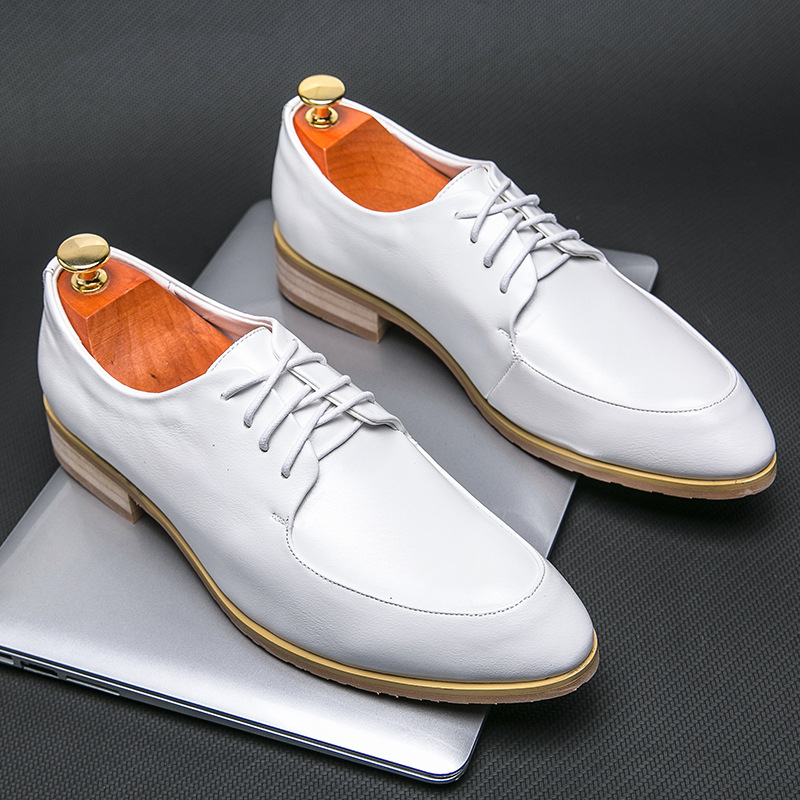 Business dress shoes with pointed toes main image 1
