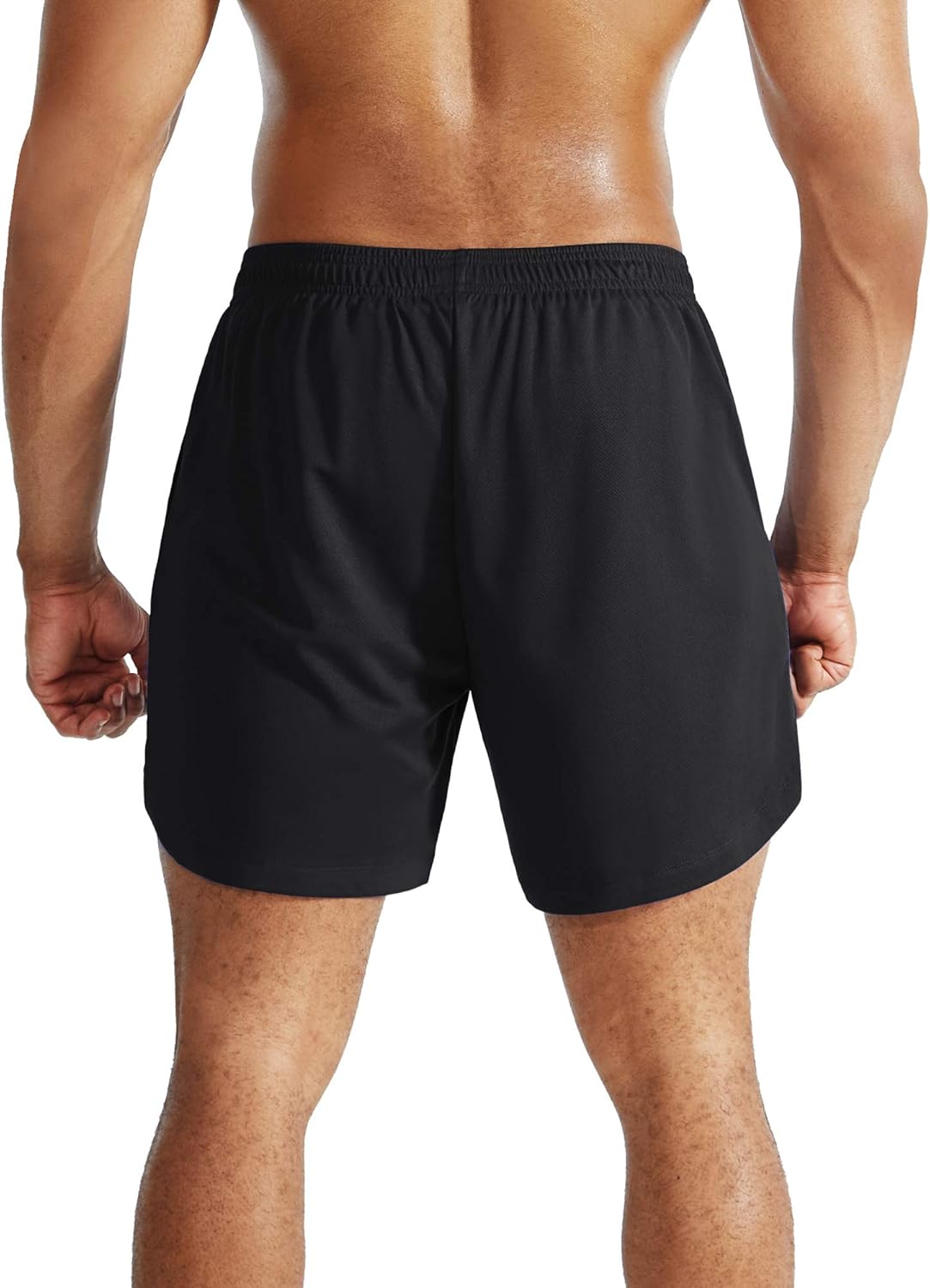 Herren 2 in 1 Laufshorts mit Innenfutter, Dry Fit Trainingsshorts mit Taschen - Bild 21 von 33