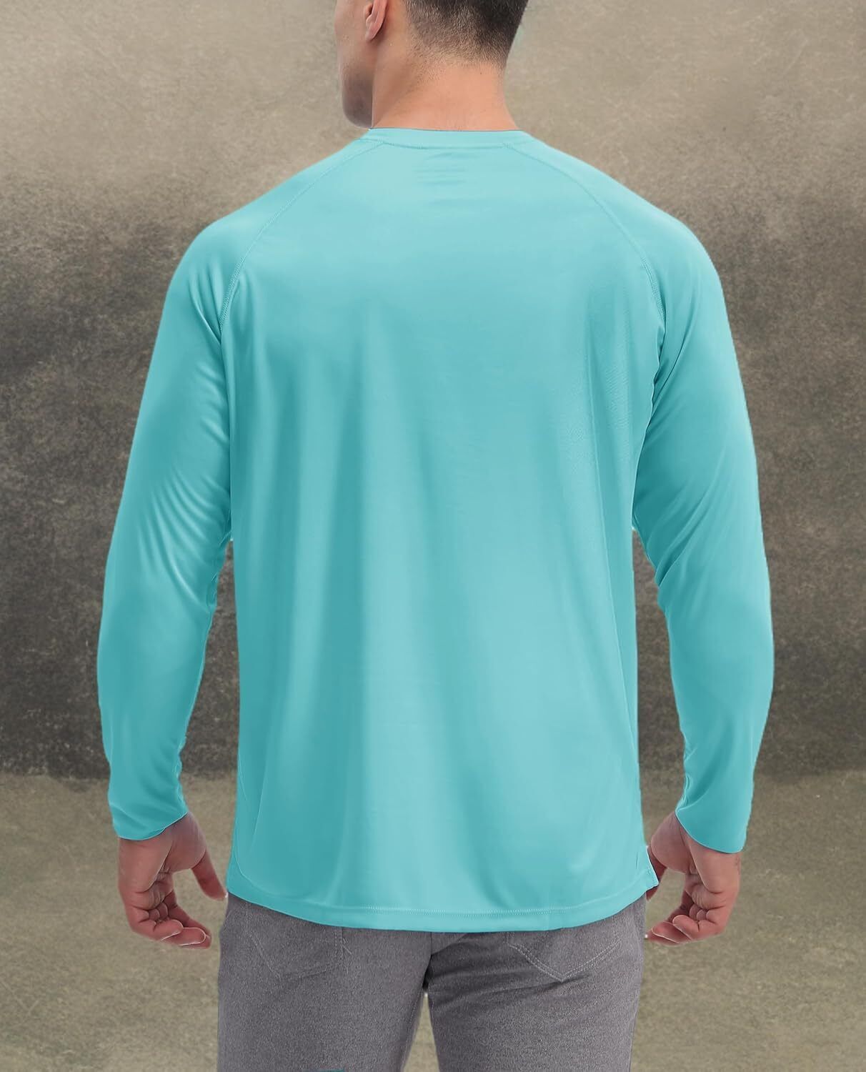 Men's UPF 50+ Sun Protection Rash Guard �C Quick Dry Shirt for Fishing Hiking - Picture 29 of 230