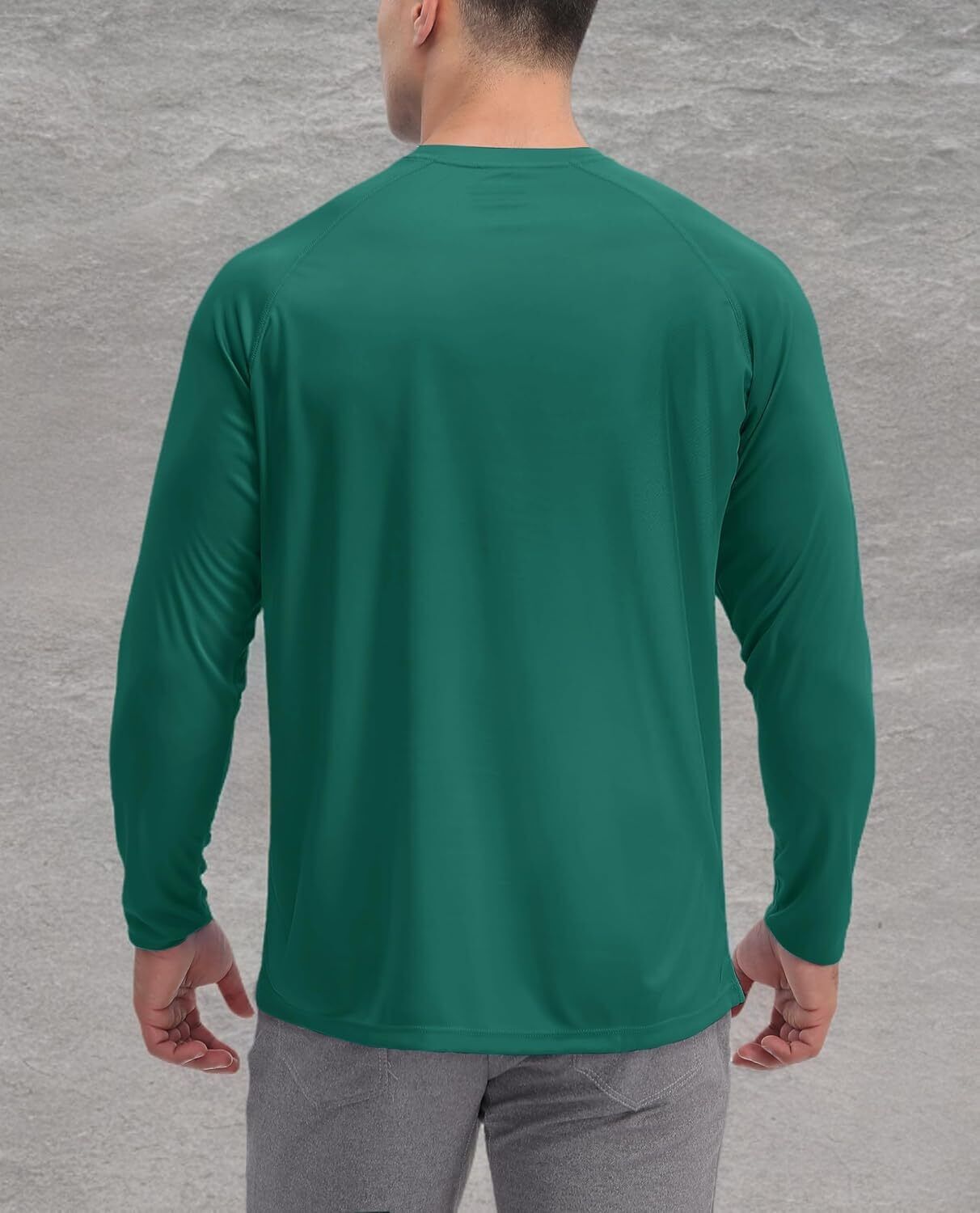 Men's UPF 50+ Sun Protection Rash Guard �C Quick Dry Shirt for Fishing Hiking - Picture 37 of 230