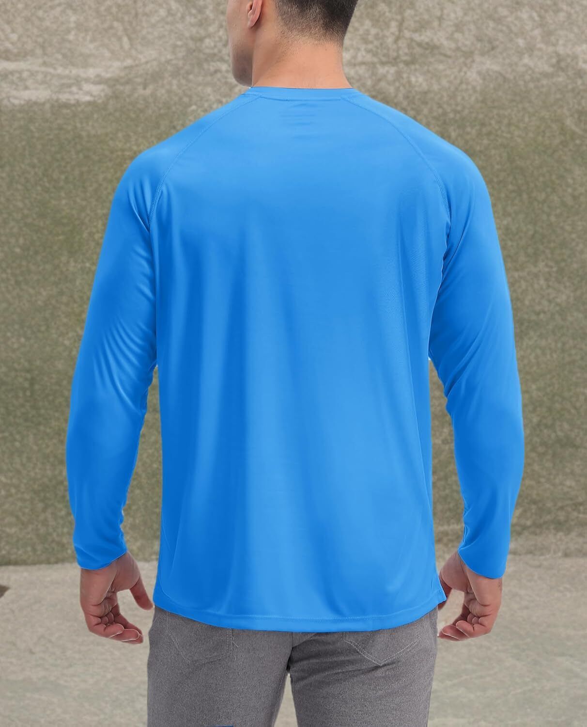 Men's UPF 50+ Sun Protection Rash Guard �C Quick Dry Shirt for Fishing Hiking - Picture 45 of 230
