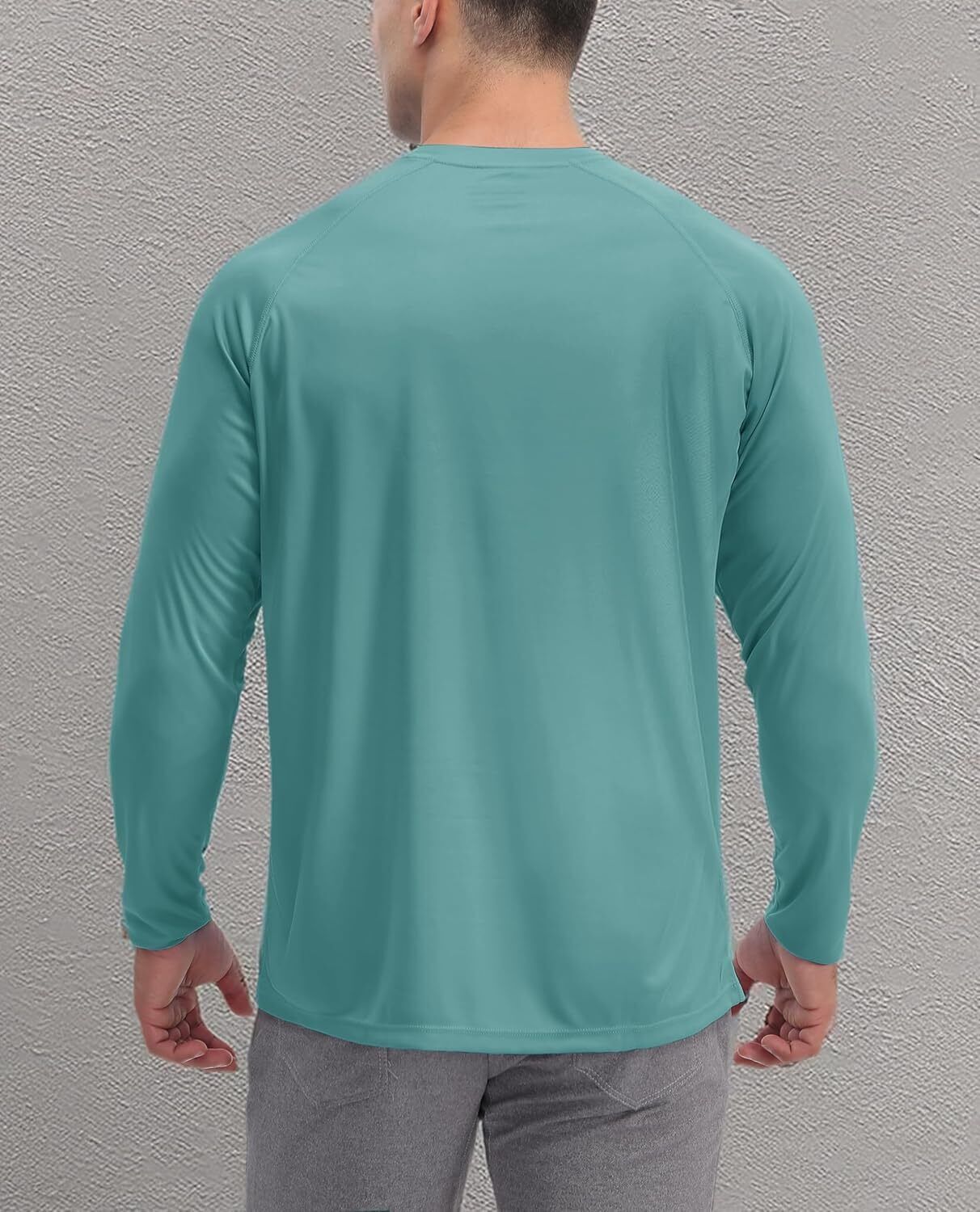 Men's UPF 50+ Sun Protection Rash Guard �C Quick Dry Shirt for Fishing Hiking - Picture 68 of 230