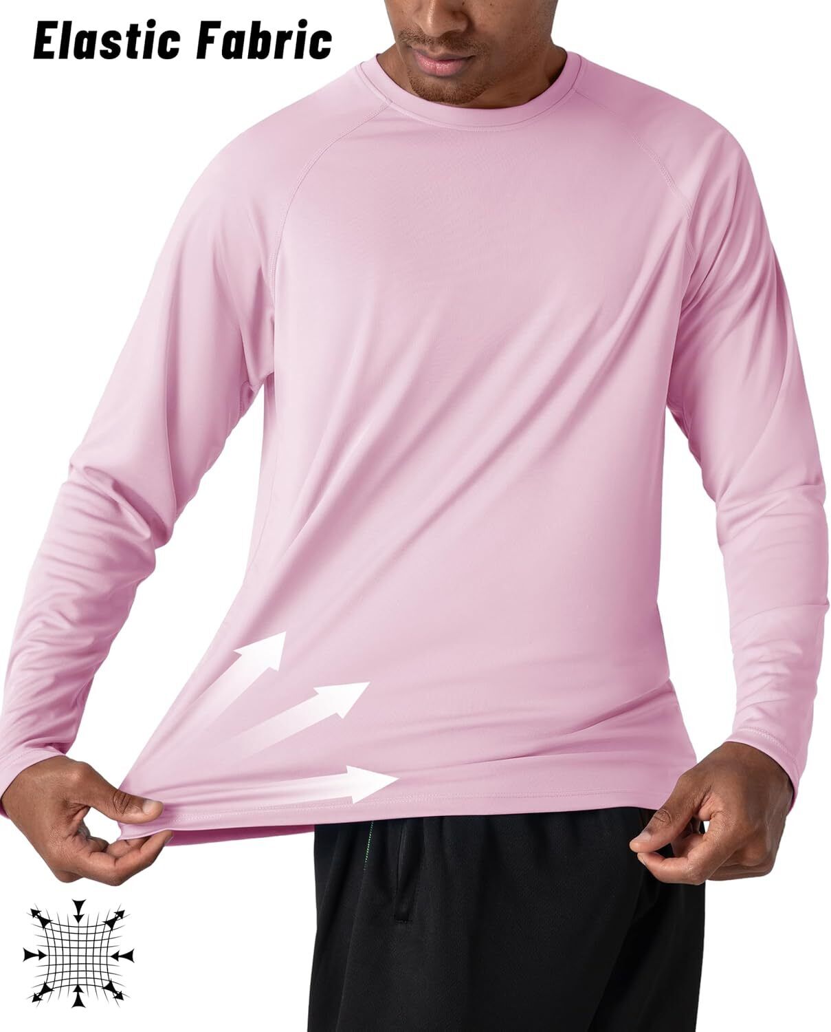 Men's UPF 50+ Sun Protection Rash Guard �C Quick Dry Shirt for Fishing Hiking - Picture 103 of 230
