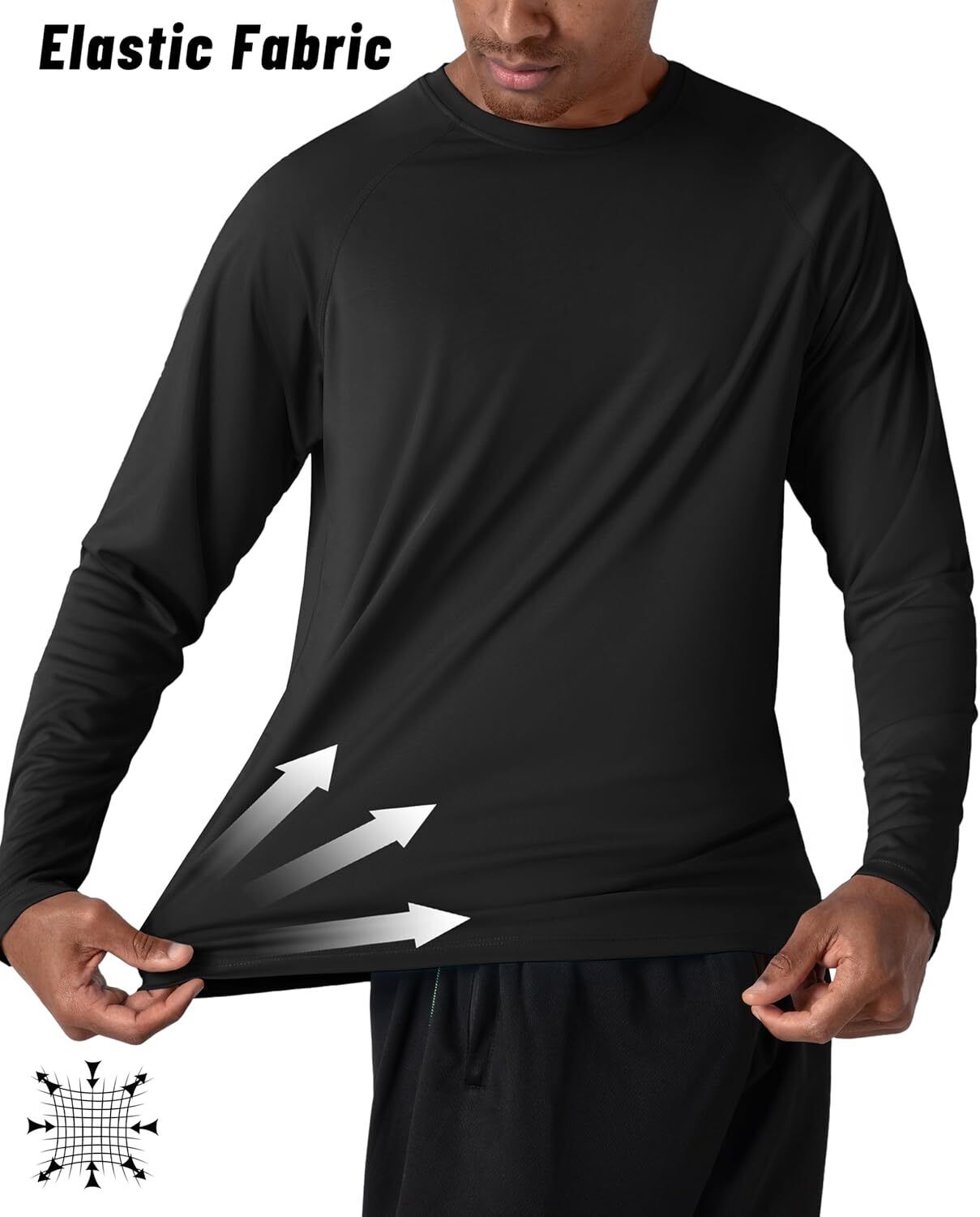 Men's UPF 50+ Sun Protection Rash Guard �C Quick Dry Shirt for Fishing Hiking - Picture 118 of 230
