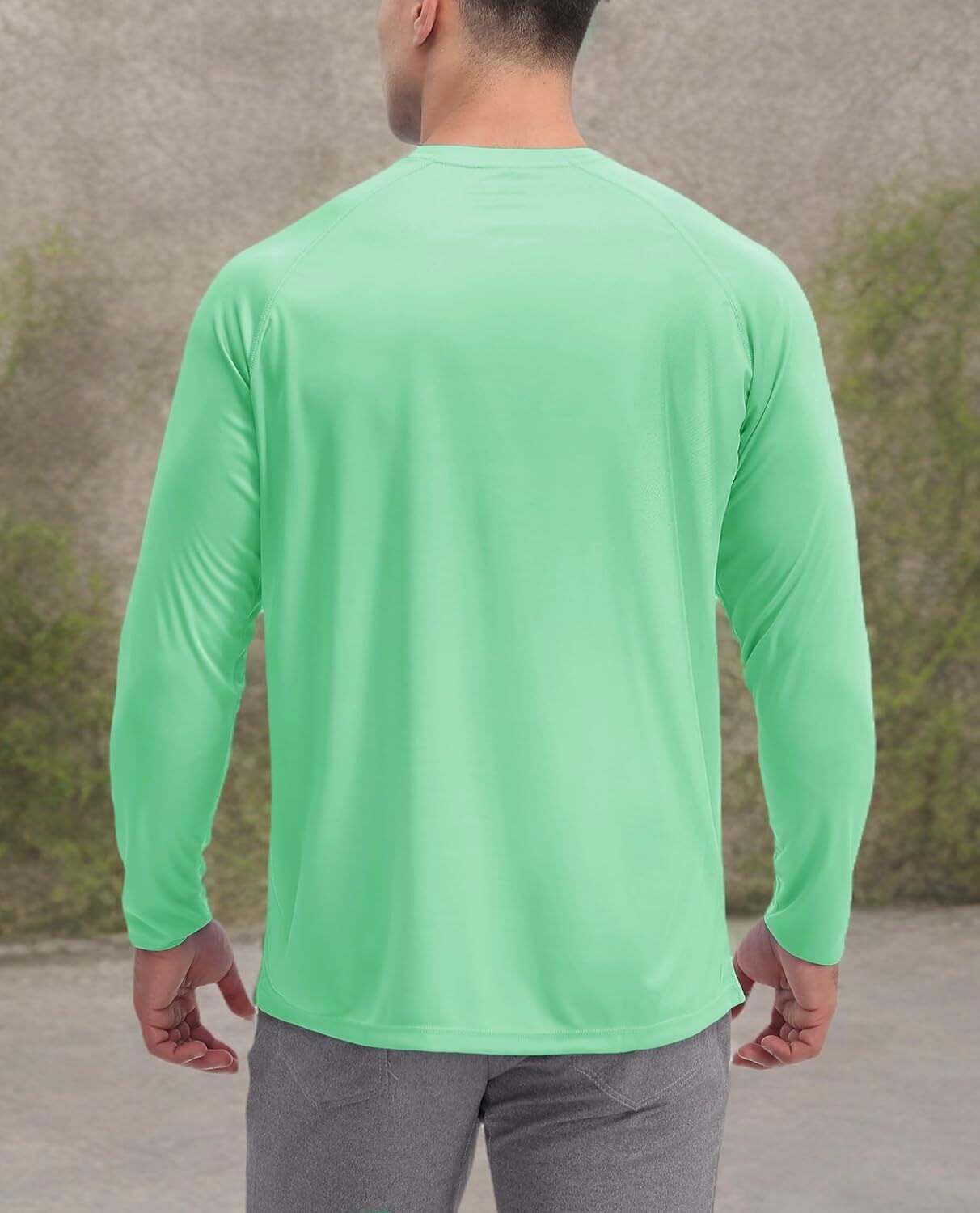 Men's UPF 50+ Sun Protection Rash Guard �C Quick Dry Shirt for Fishing Hiking - Picture 129 of 230