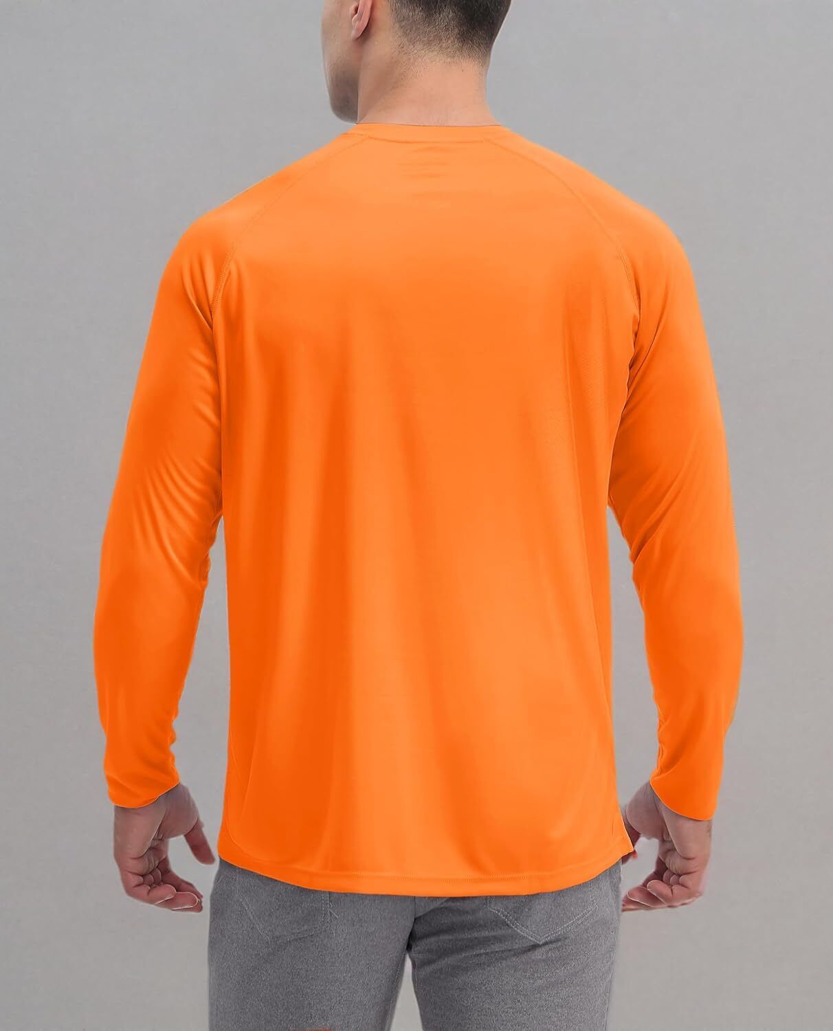 Men's UPF 50+ Sun Protection Rash Guard �C Quick Dry Shirt for Fishing Hiking - Picture 145 of 230