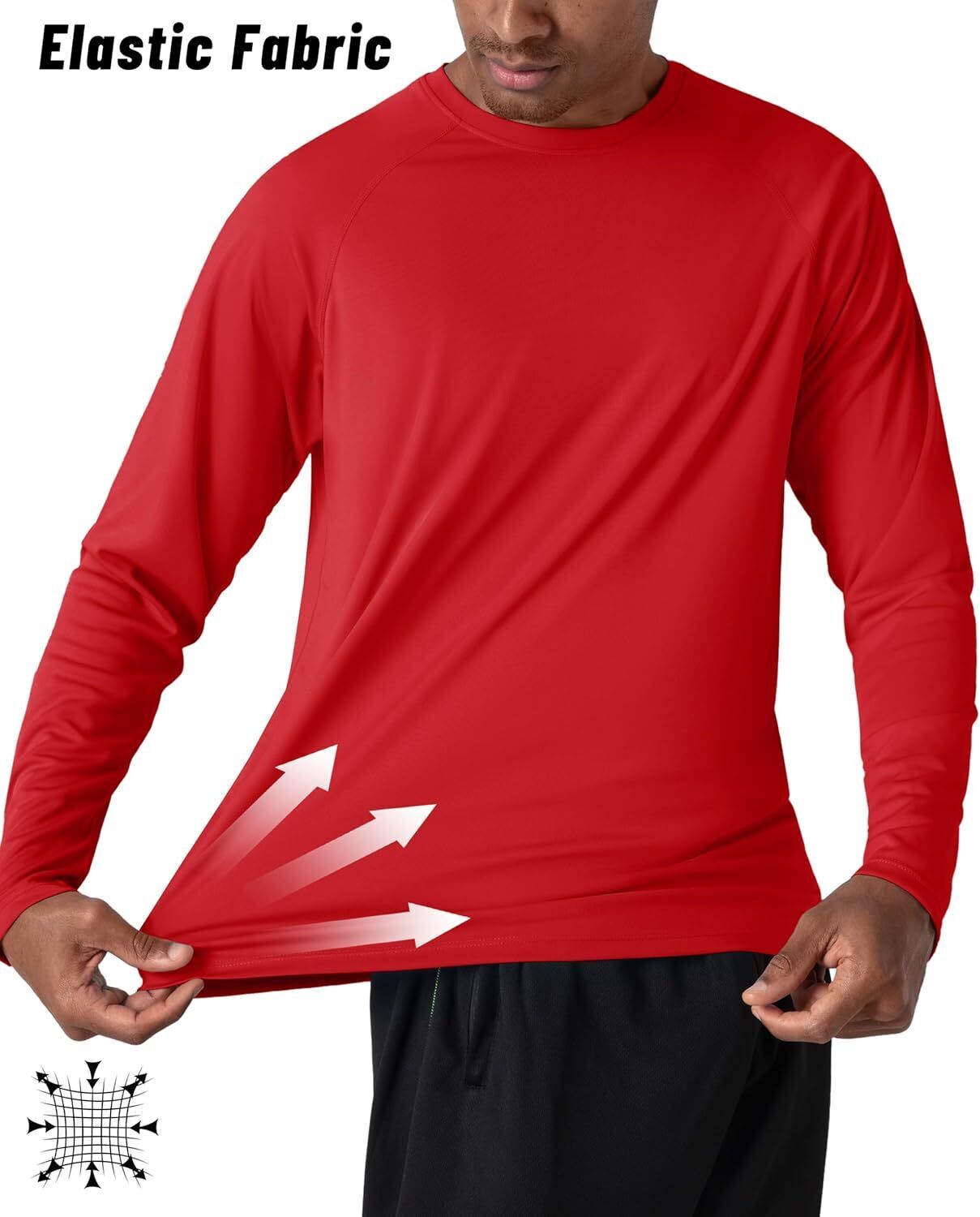 Men's UPF 50+ Sun Protection Rash Guard �C Quick Dry Shirt for Fishing Hiking - Picture 150 of 230