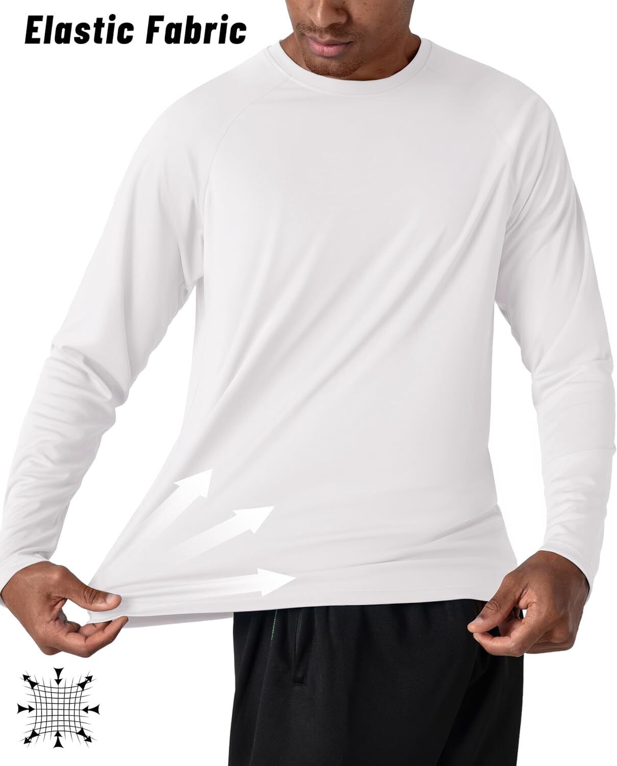 Men's UPF 50+ Sun Protection Rash Guard �C Quick Dry Shirt for Fishing Hiking - Picture 158 of 230