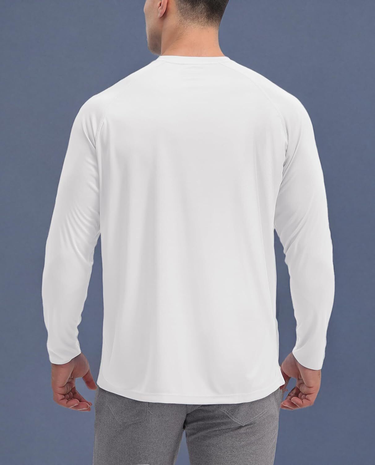 Men's UPF 50+ Sun Protection Rash Guard �C Quick Dry Shirt for Fishing Hiking - Picture 161 of 230