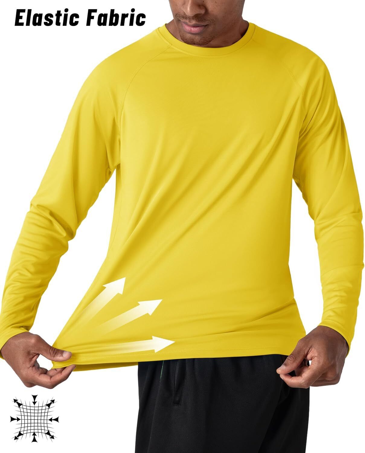 Men's UPF 50+ Sun Protection Rash Guard �C Quick Dry Shirt for Fishing Hiking - Picture 174 of 230