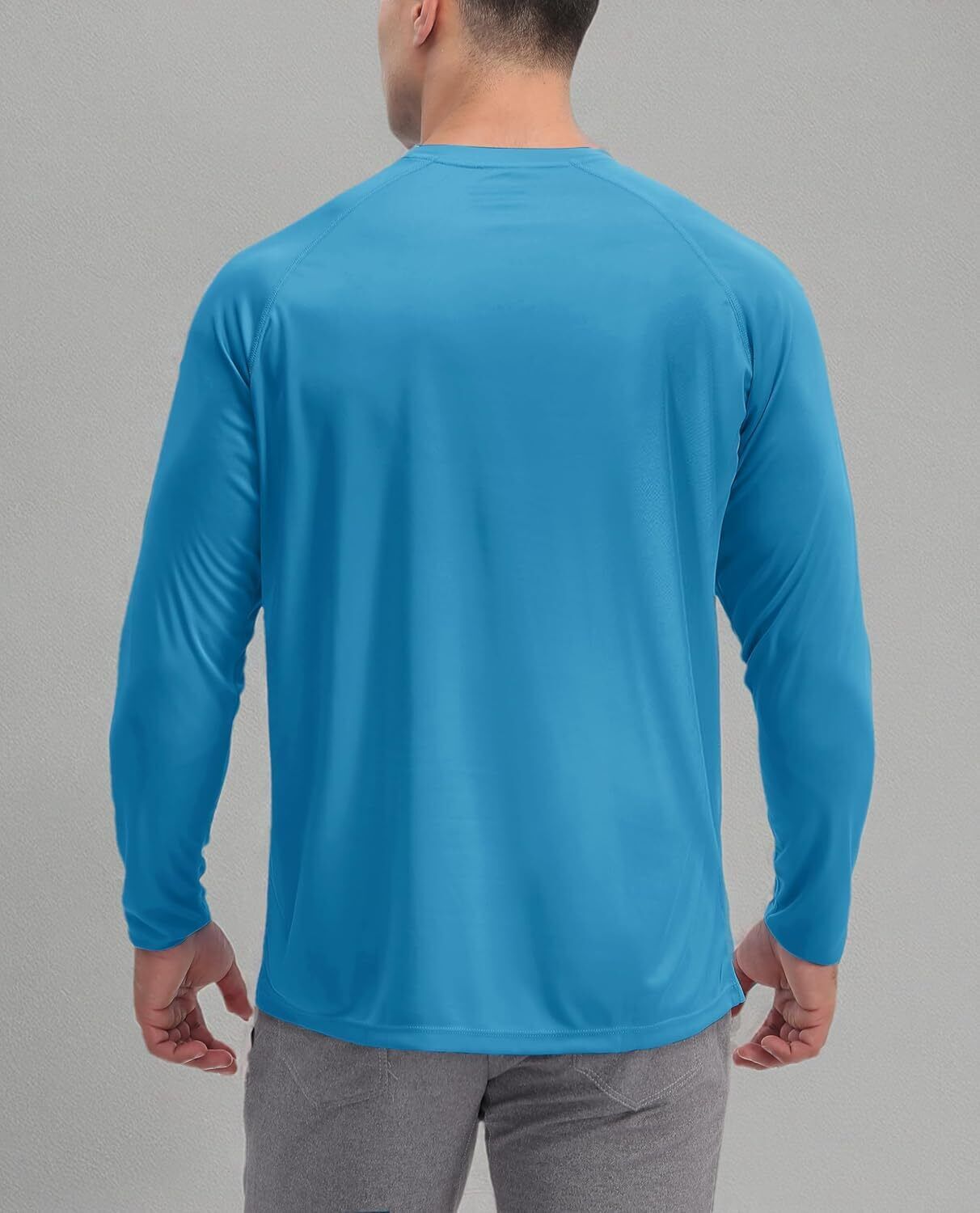 Men's UPF 50+ Sun Protection Rash Guard �C Quick Dry Shirt for Fishing Hiking - Picture 192 of 230