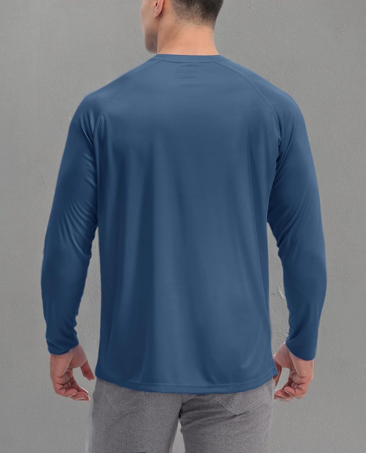 Men's UPF 50+ Sun Protection Rash Guard �C Quick Dry Shirt for Fishing Hiking - Picture 200 of 230