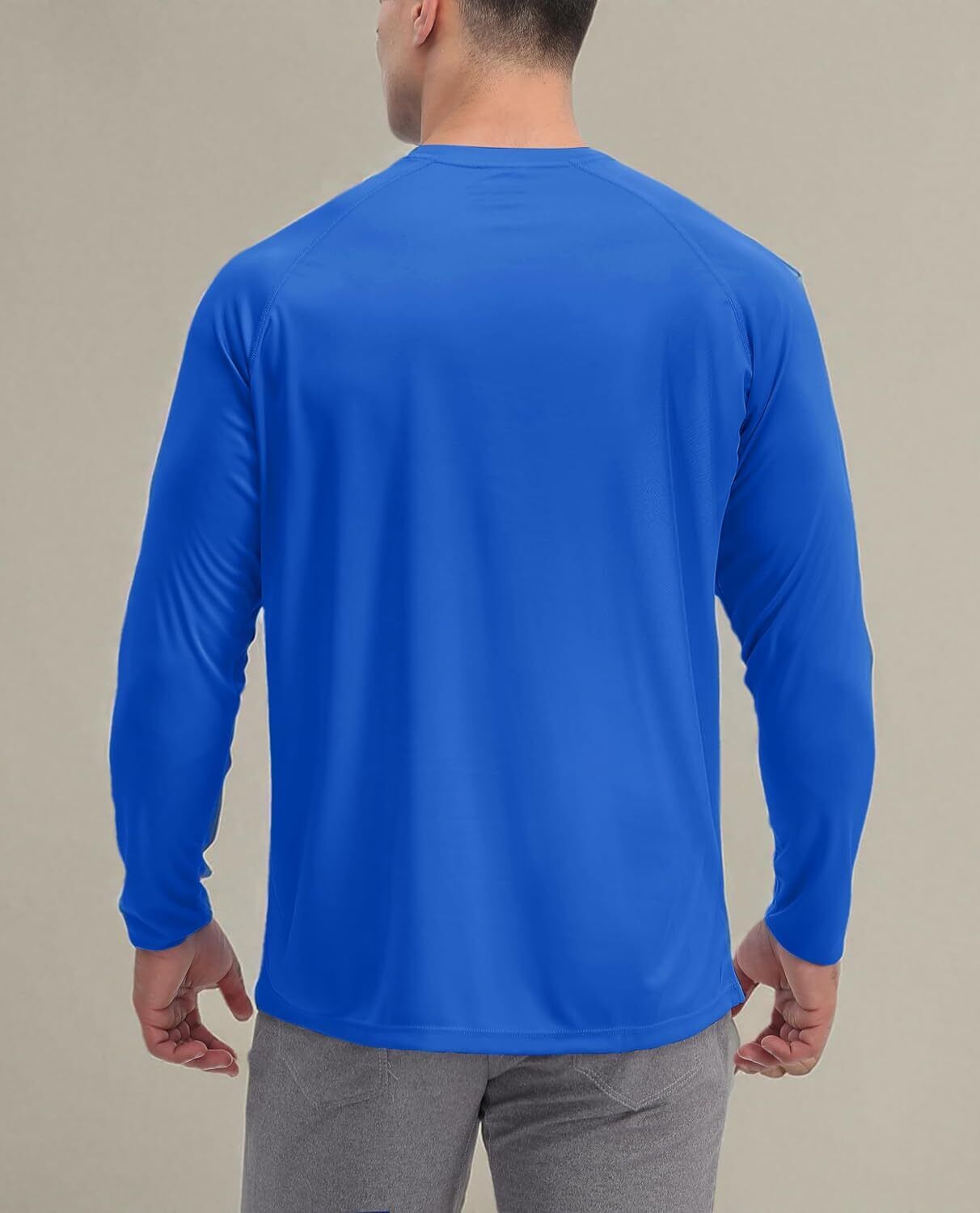 Men's UPF 50+ Sun Protection Rash Guard �C Quick Dry Shirt for Fishing Hiking - Picture 208 of 230