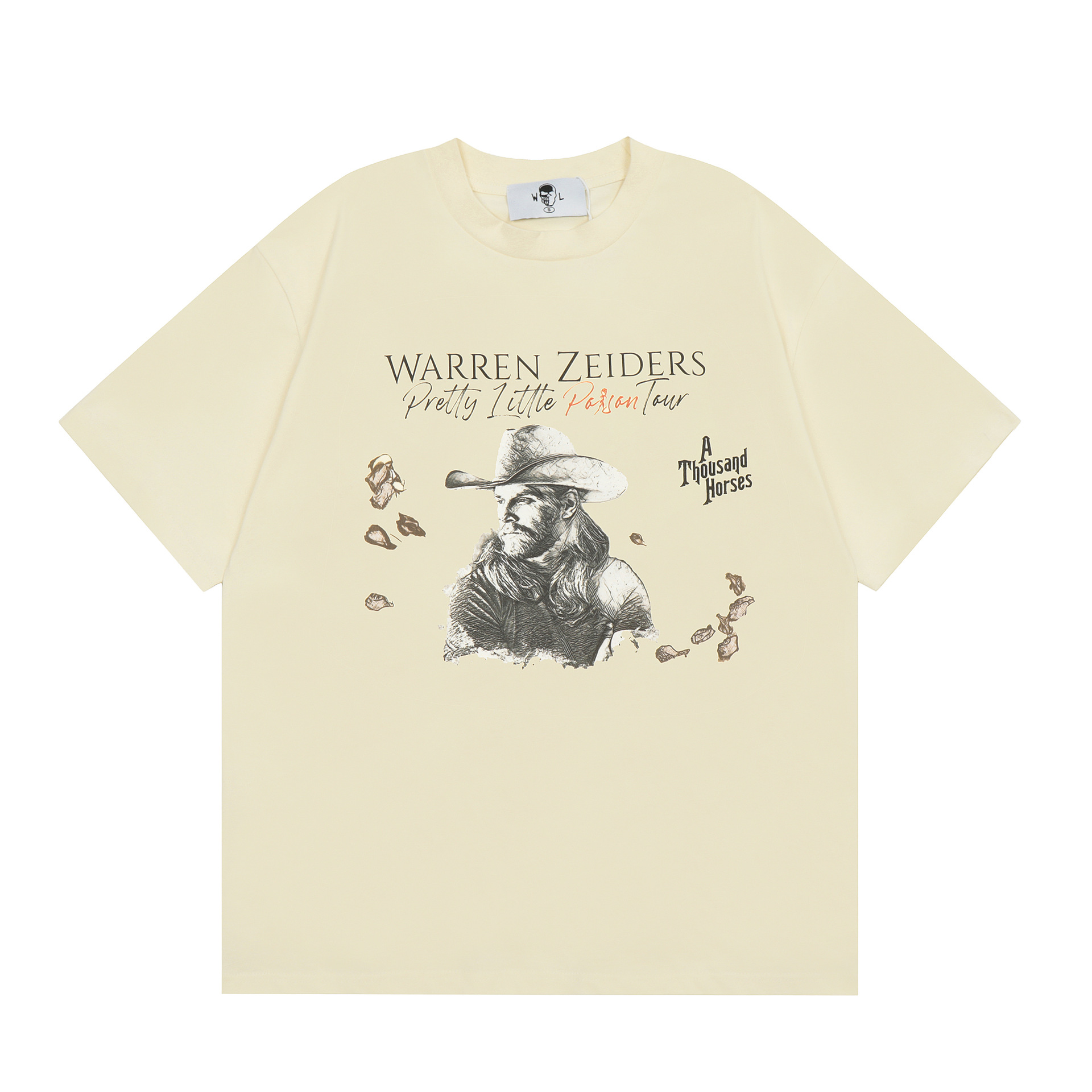 Unisex lockeres lässiges Hip-Hop Buchstaben bedruckt Rundhals Kurzarm T-Shirt - Bild 47 von 47