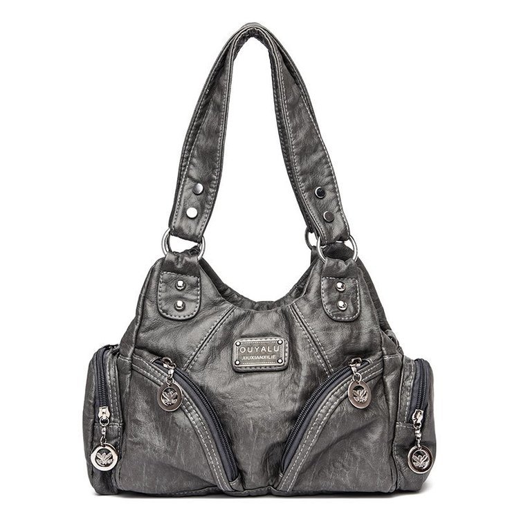 Modische Punk mehrere Taschen Schultertasche Kuriertasche Umhängetasche Handtasche - Bild 19 von 20