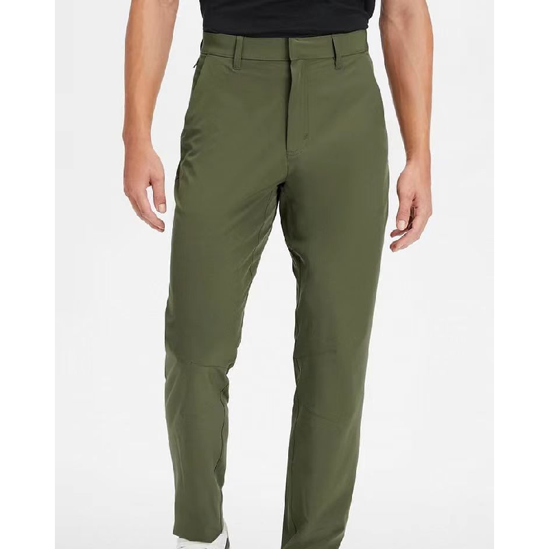 Pantalones de vestir ajustados para hombre elásticos ajustados frente plano negocios informales traje pantalones - Imagen 26 de 42