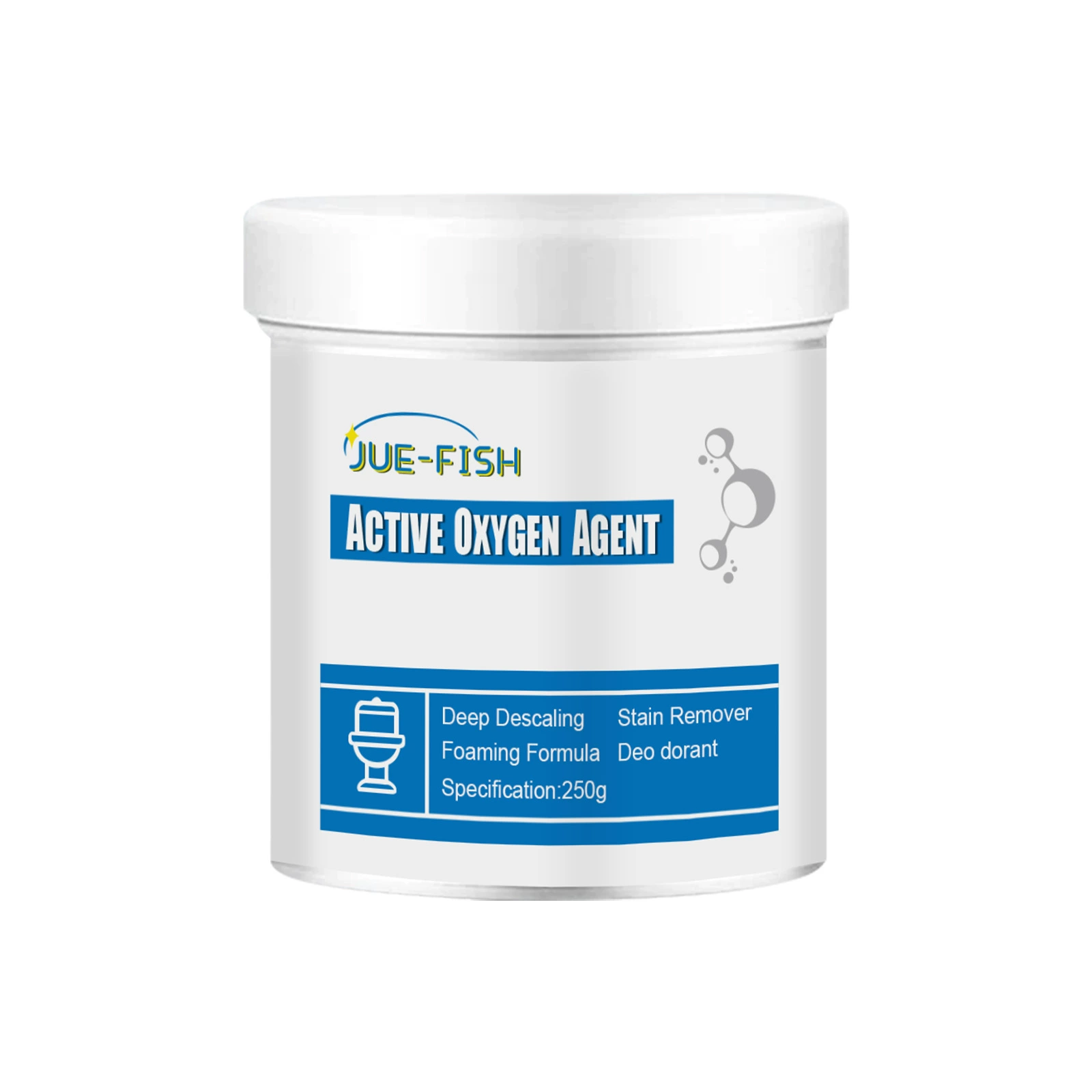 110/250g Touch Free Fizzy Foam Toilet Cleaner, Splash Toilet Cleaner Foam Powder - Imagen 11 de 12