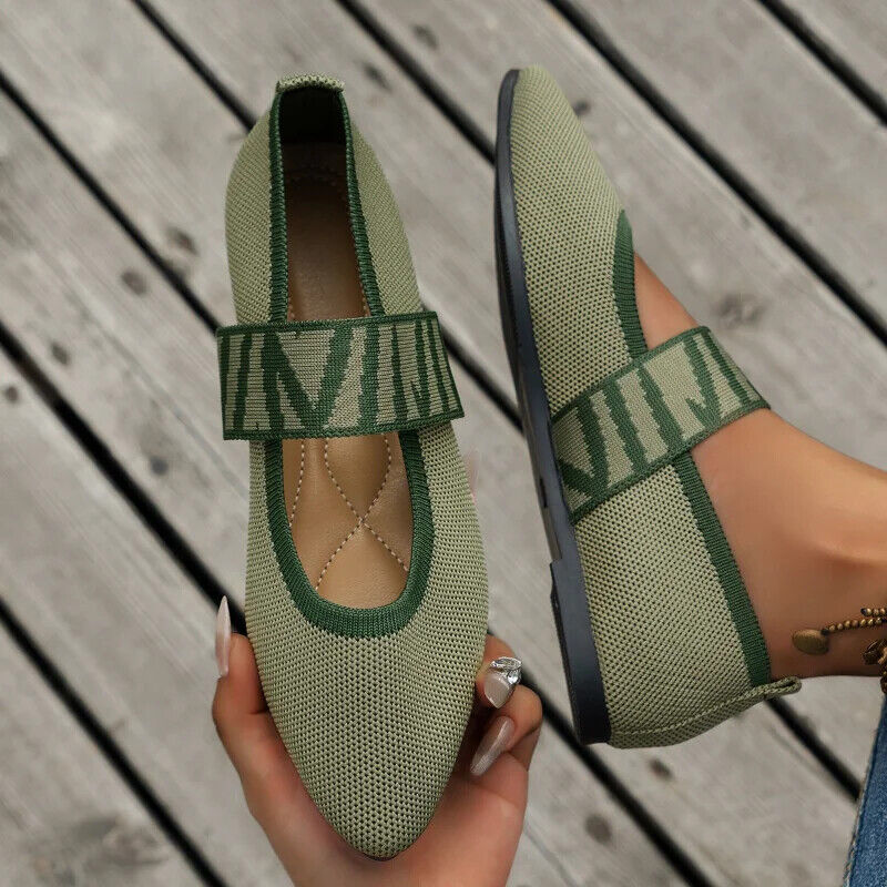 Ballerine donna scarpe casual tacco basso scalzo sneakers eleganti comode - Foto 19 di 20