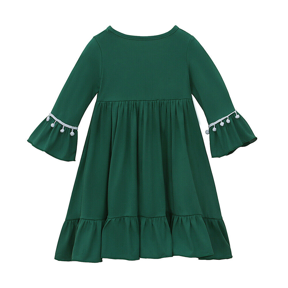 Musulmán Niños Niñas Vestido Caftán Khimar Hijab Conjunto de Oración Ropa Árabe Islámica - Imagen 28 de 62