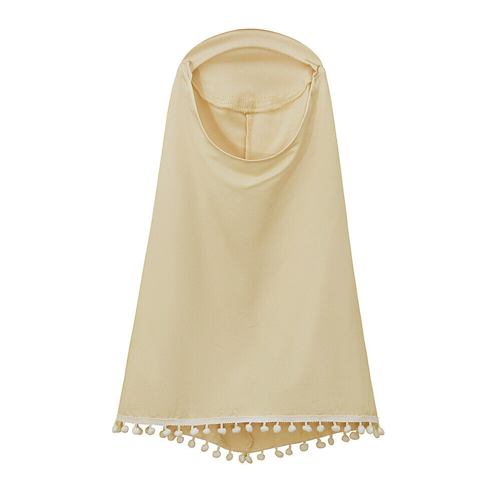 Musulmán Niños Niñas Vestido Caftán Khimar Hijab Conjunto de Oración Ropa Árabe Islámica - Imagen 34 de 62