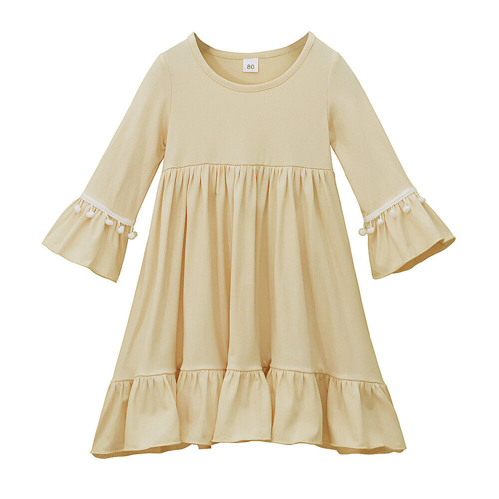 Musulmán Niños Niñas Vestido Caftán Khimar Hijab Conjunto de Oración Ropa Árabe Islámica - Imagen 37 de 62