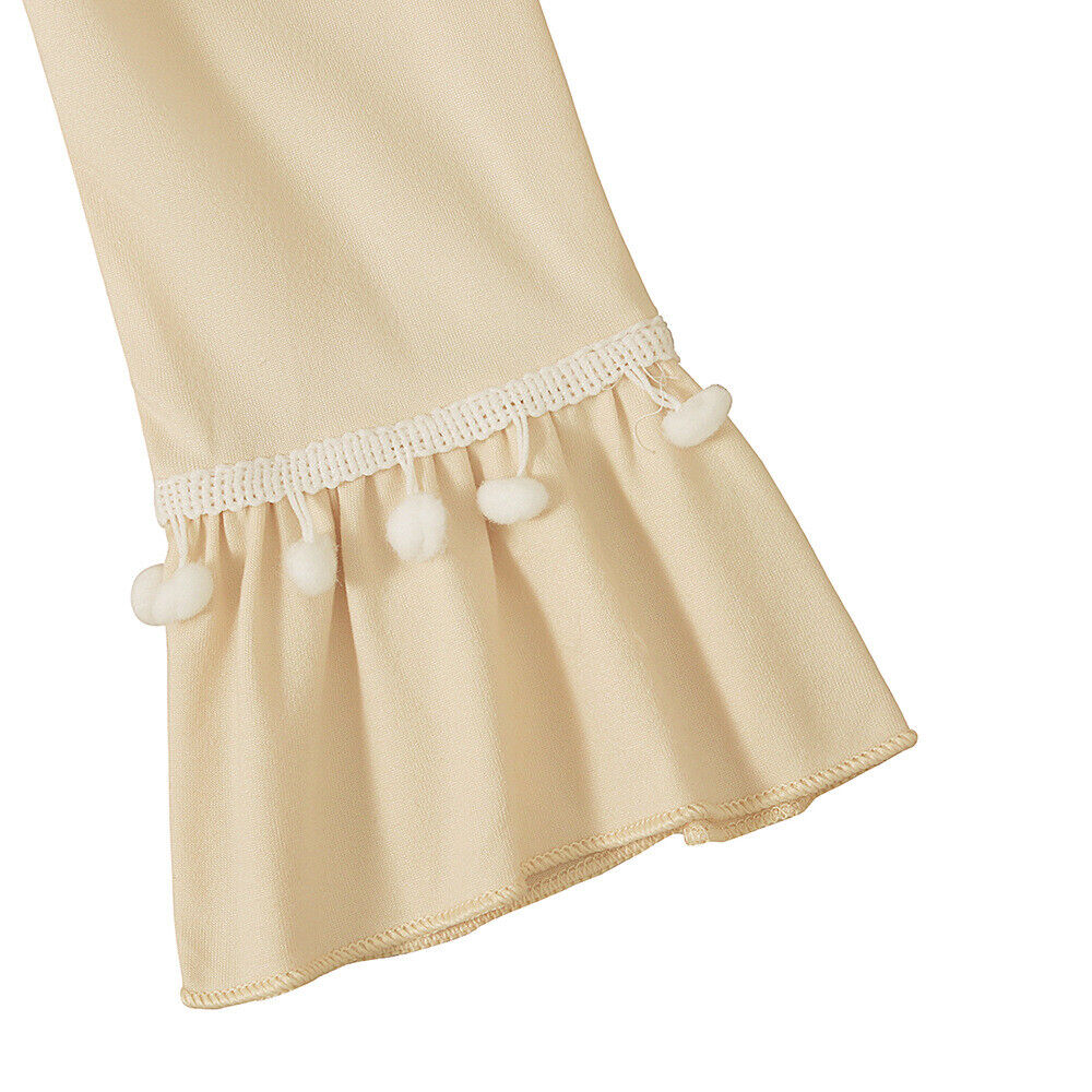 Musulmán Niños Niñas Vestido Caftán Khimar Hijab Conjunto de Oración Ropa Árabe Islámica - Imagen 40 de 62