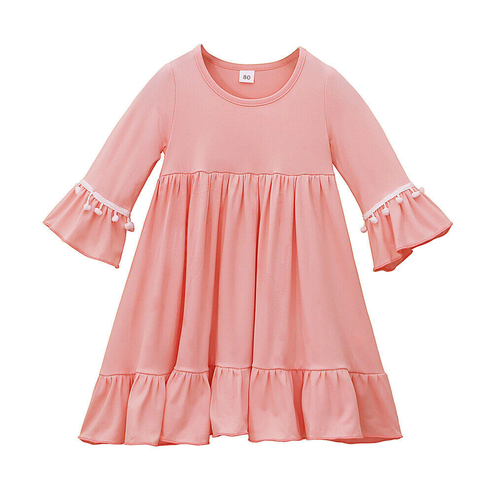 Musulmán Niños Niñas Vestido Caftán Khimar Hijab Conjunto de Oración Ropa Árabe Islámica - Imagen 46 de 62