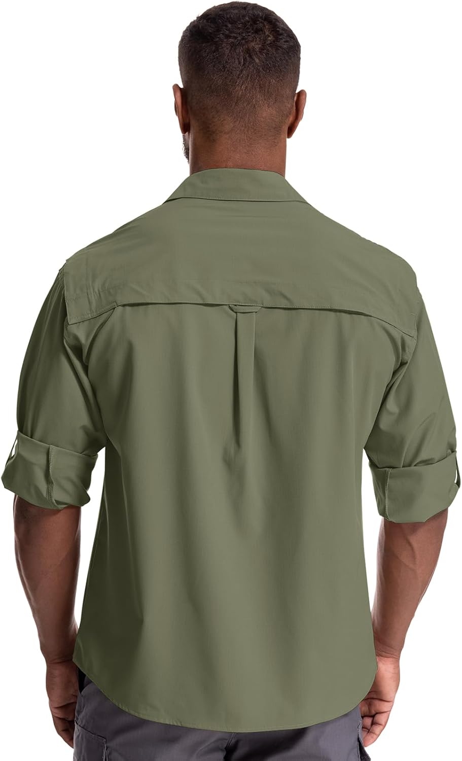 Herren Sonnenschutz Angelshirt Langarm Outdoor schnelltrocknend Cargoshirts - Bild 24 von 45