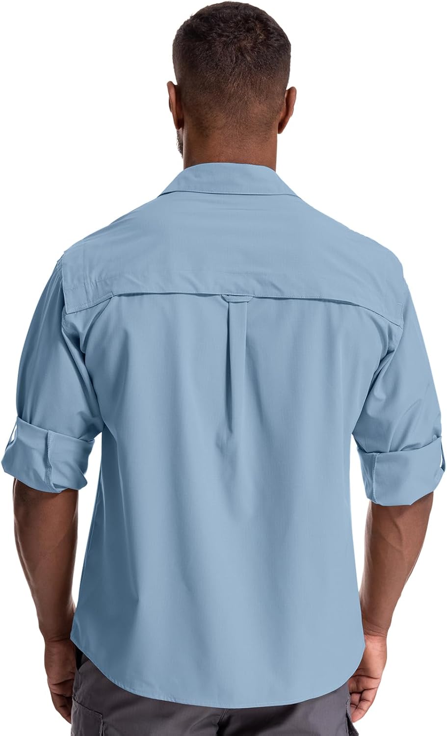 Herren Sonnenschutz Angelshirt Langarm Outdoor schnelltrocknend Cargoshirts - Bild 32 von 45