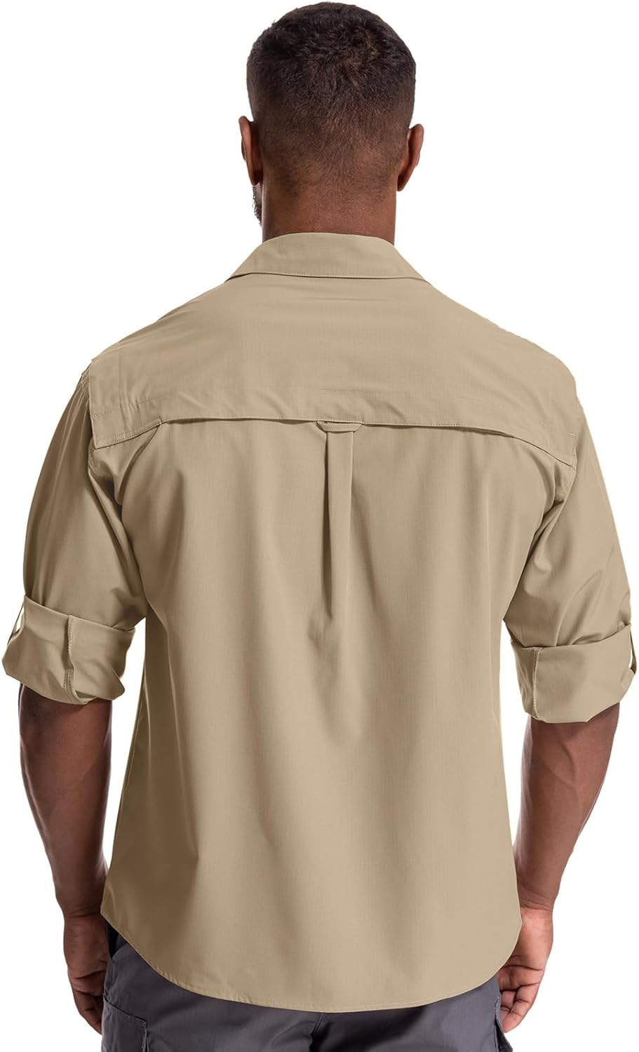 Herren Sonnenschutz Angelshirt Langarm Outdoor schnelltrocknend Cargoshirts - Bild 35 von 45