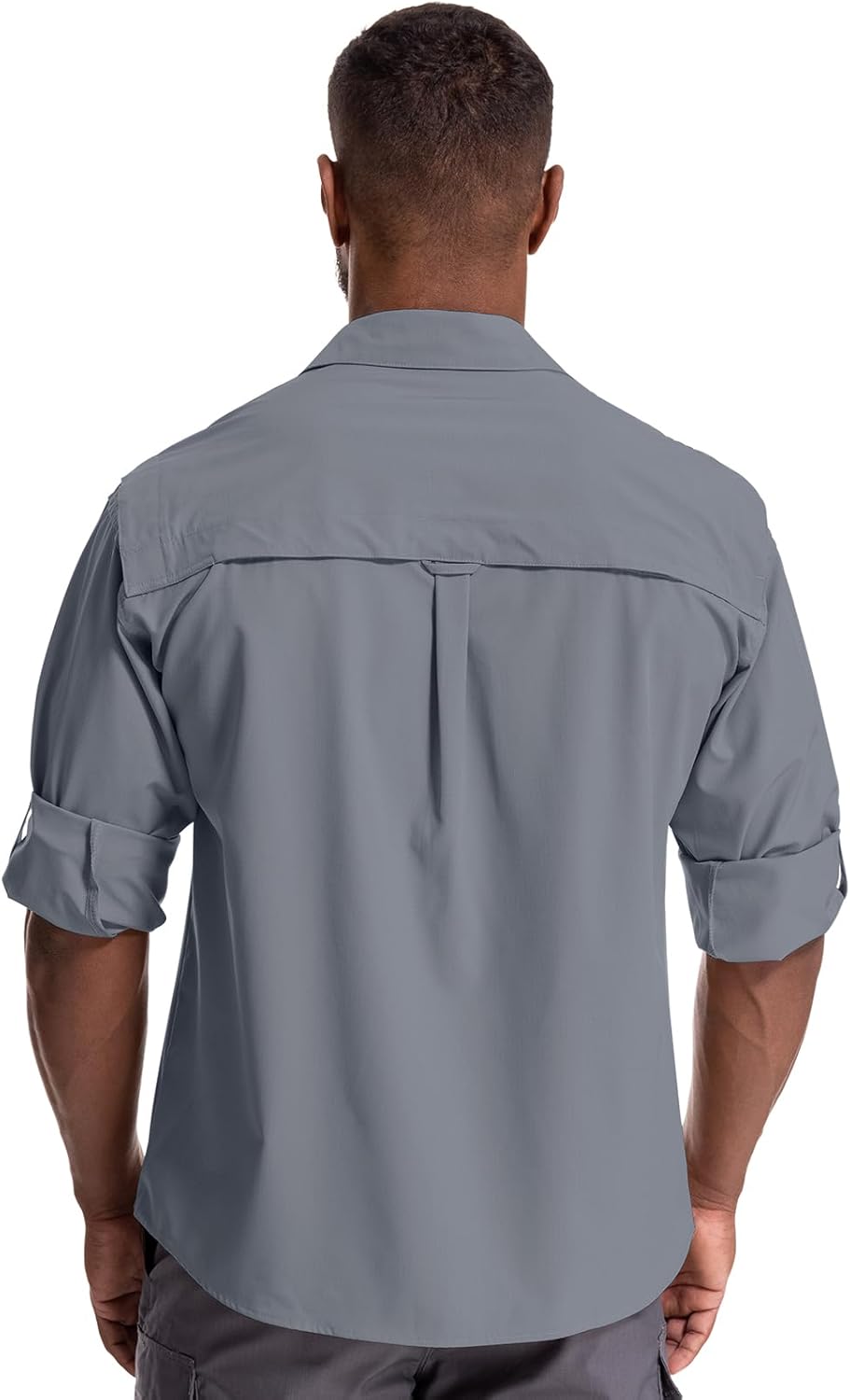 Herren Sonnenschutz Angelshirt Langarm Outdoor schnelltrocknend Cargoshirts - Bild 40 von 45