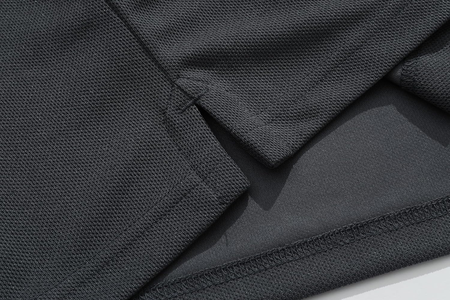 Herren Quick-Dry Active Poloshirts kurz Performance für Golf Tennis T-Shirt - Bild 33 von 64