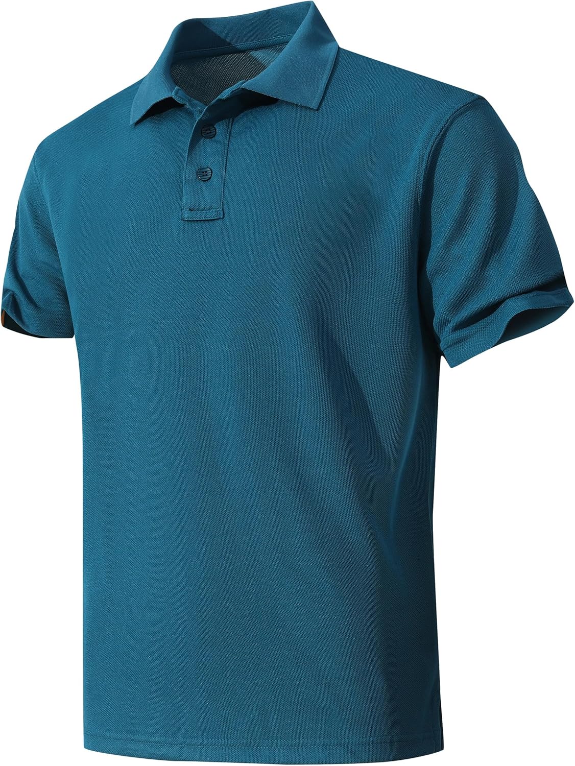 Herren Quick-Dry Active Poloshirts kurz Performance für Golf Tennis T-Shirt - Bild 35 von 64