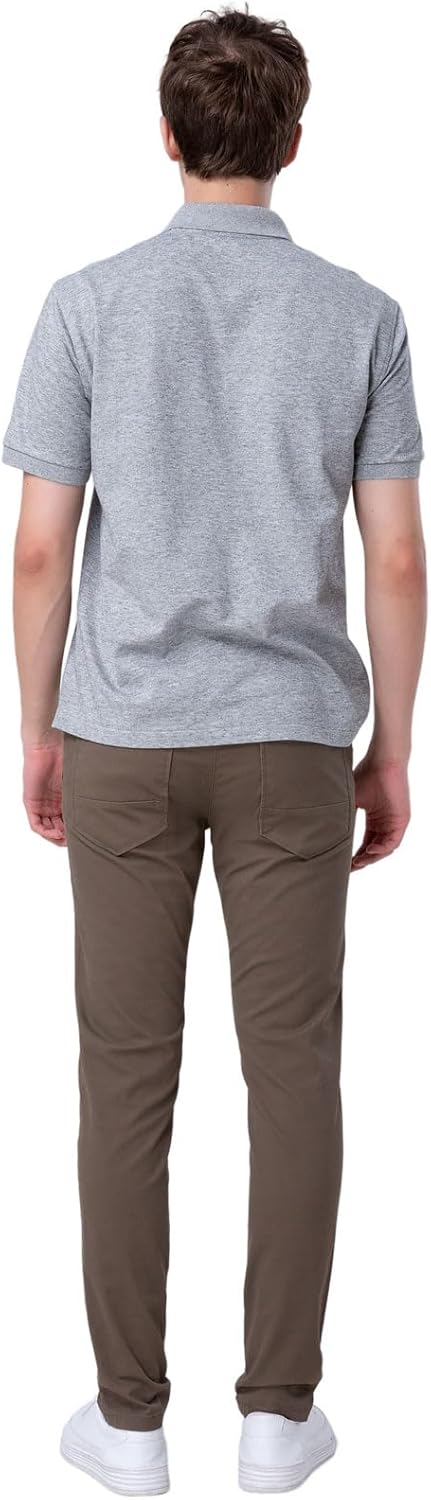 Herren Skinny Stretchig Khaki Hose Farbig Hose Slim Fit Slacks Tape - Bild 24 von 68