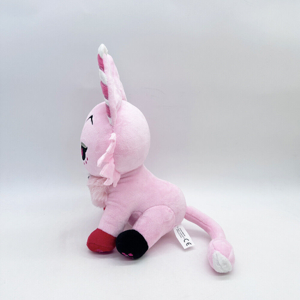 Hazbin Hotel Lucifer Husk Angel Meow Plush Toy Stuffed Doll Soft Figure Xmas - Picture 22 of 37