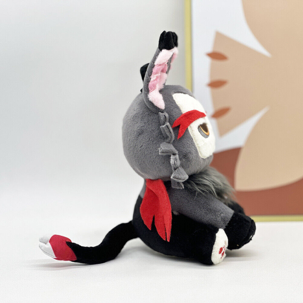 Hazbin Hotel Lucifer Husk Angel Meow Plush Toy Stuffed Doll Soft Figure Xmas - Picture 30 of 37