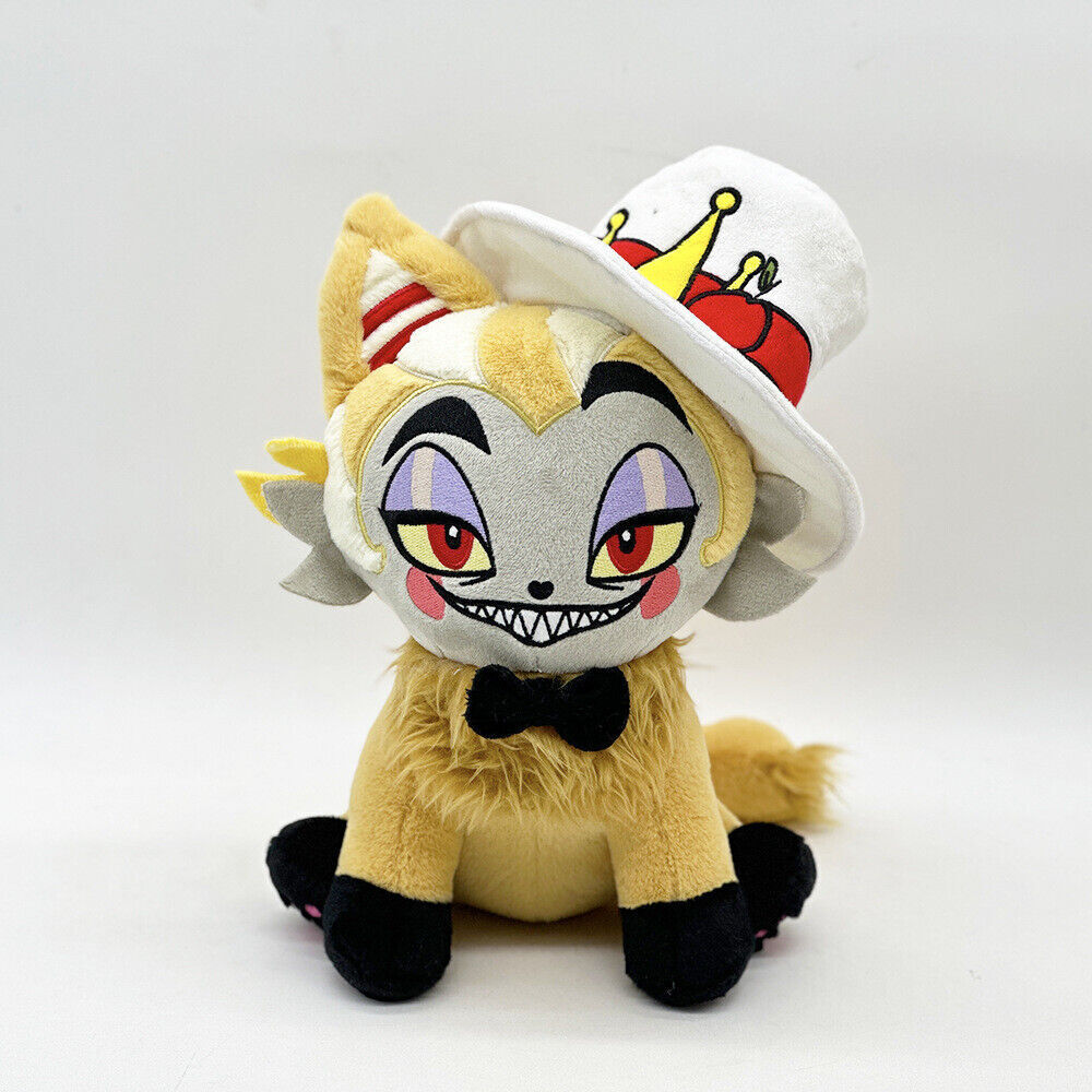 Hazbin Hotel Lucifer Husk Angel Meow Plush Toy Stuffed Doll Soft Figure Xmas - Picture 33 of 37