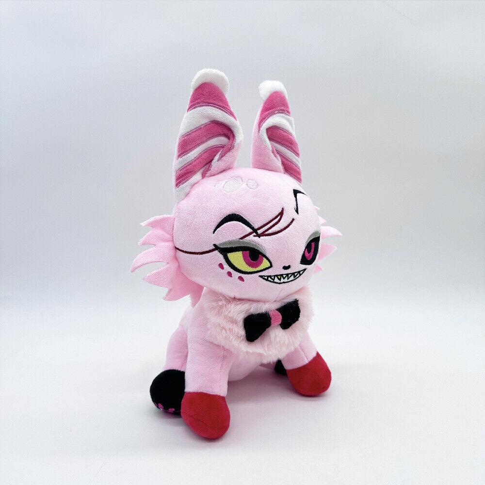 Hazbin Hotel Lucifer Husk Angel Meow Plush Toy Stuffed Doll Soft Figure Xmas - Picture 25 of 37