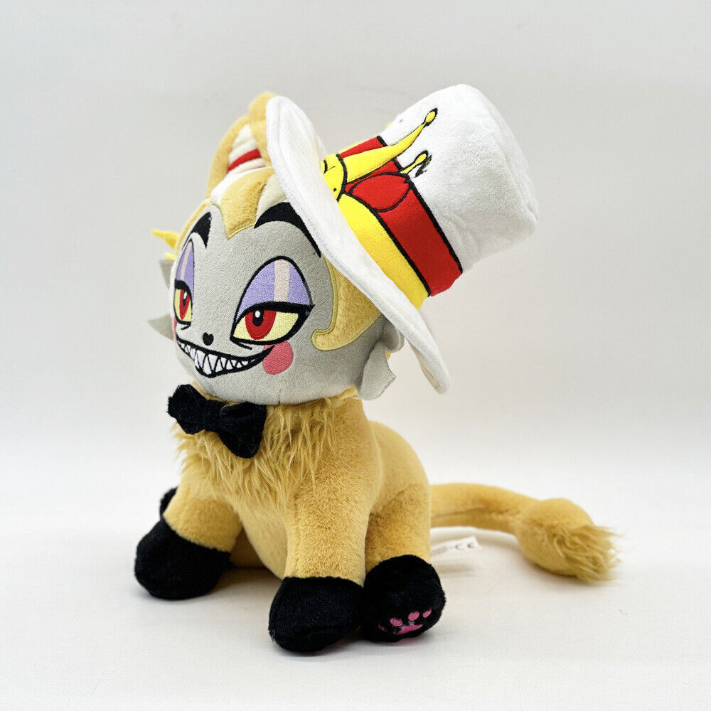 Hazbin Hotel Lucifer Husk Angel Meow Plush Toy Stuffed Doll Soft Figure Xmas - Picture 36 of 37