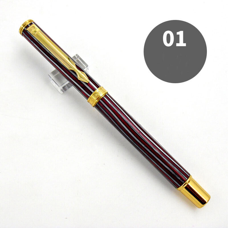 Pluma Estilográfica Hero 261 Iridio Fina 0.4mm Plumín Patrón de Línea Clásica Oficina Pluma #op - Imagen 10 de 15