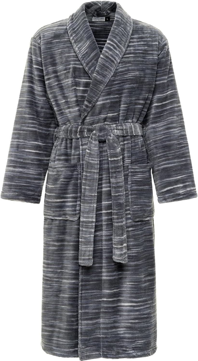 Mens Robe Plush, Mens Bath Robes for Men, Men's Robe Plush, Men's Bathrobes - Picture 26 of 40