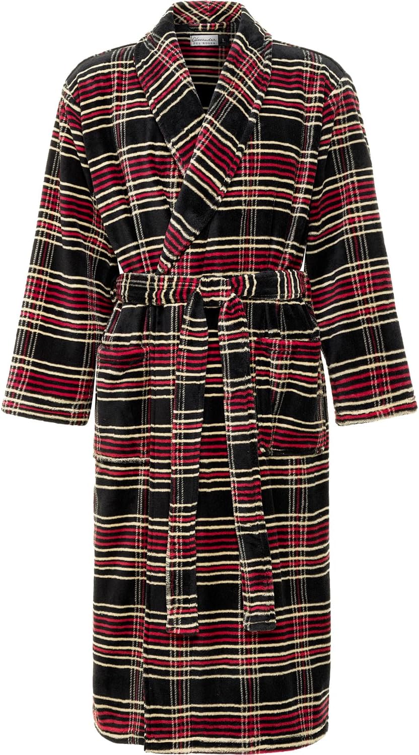 Mens Robe Plush, Mens Bath Robes for Men, Men's Robe Plush, Men's Bathrobes - Picture 30 of 40